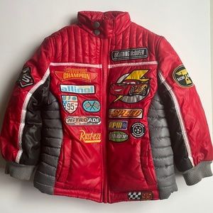 Vintage Lightening McQueen Puffy Jacket